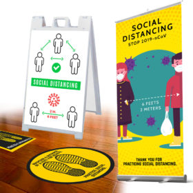 Social Distancing Signs